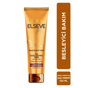 Elseve Mucizevi Yağ Saç Güzelleştirici Krem Kuru ve Sert Saçlar İçin 150ml